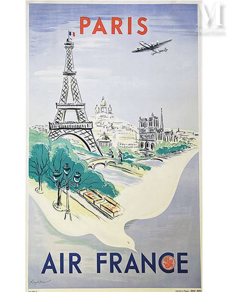 Paris Air France by Régis Manset, 1947