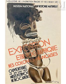 Exposition Ethnographique des Colonies Française Musée National d'Histoire Naturelle - Raymond Gide