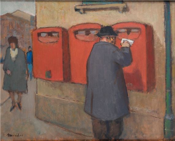 La lettera anonima by Giuseppe Novello, 1983
