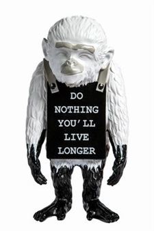 Banksy | MONKEY SIGN (DRIP REVERSE Ver.) (2019) | MutualArt