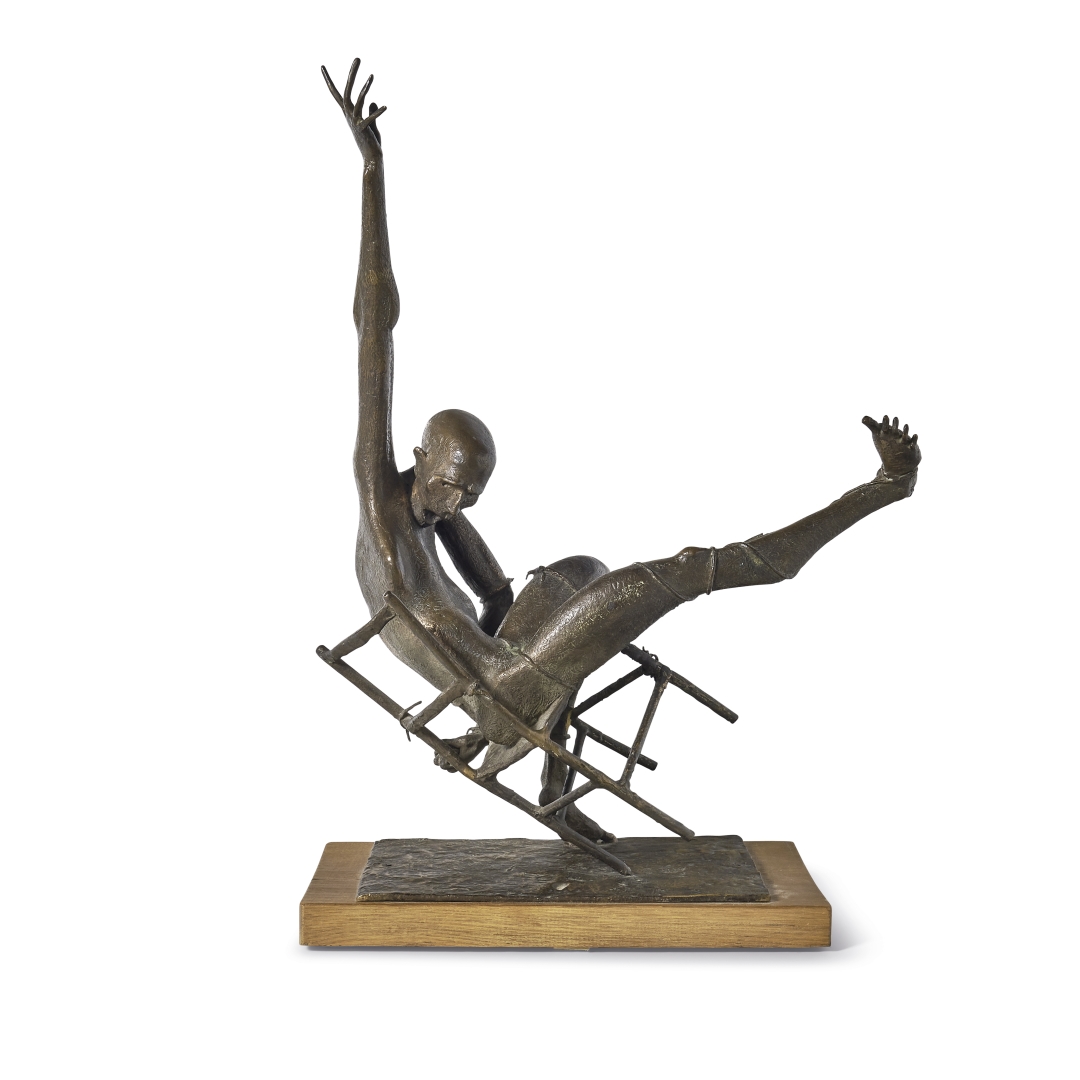 Artwork by Sergio Cappelli, ED IO NON MORIRò, Made of Bronze