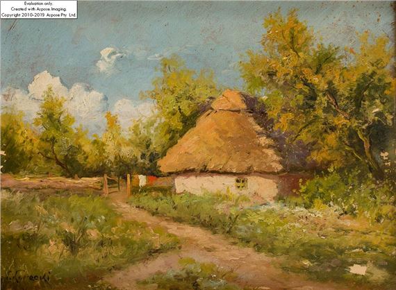 Landscape of Russia by Wiktor Korecki