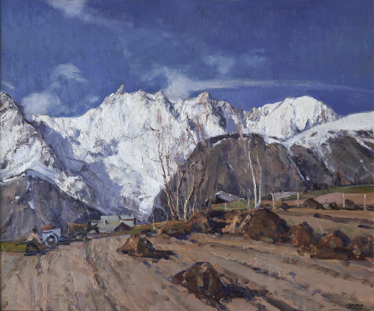 Carlo Musso | PAESAGGIO DI MONTAGNA | MutualArt