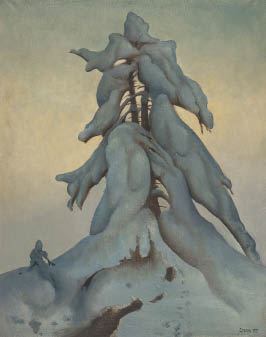 Dawn by Leonid Mihailovich Stil, 1972