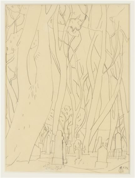 Lennart Rodhe | Lennart Rodhe, pencil drawings, 4, signed and dated -44 ...