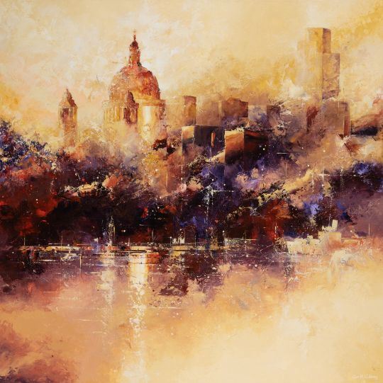 Late Sun on St. Pauls - Jon R. Gubbay