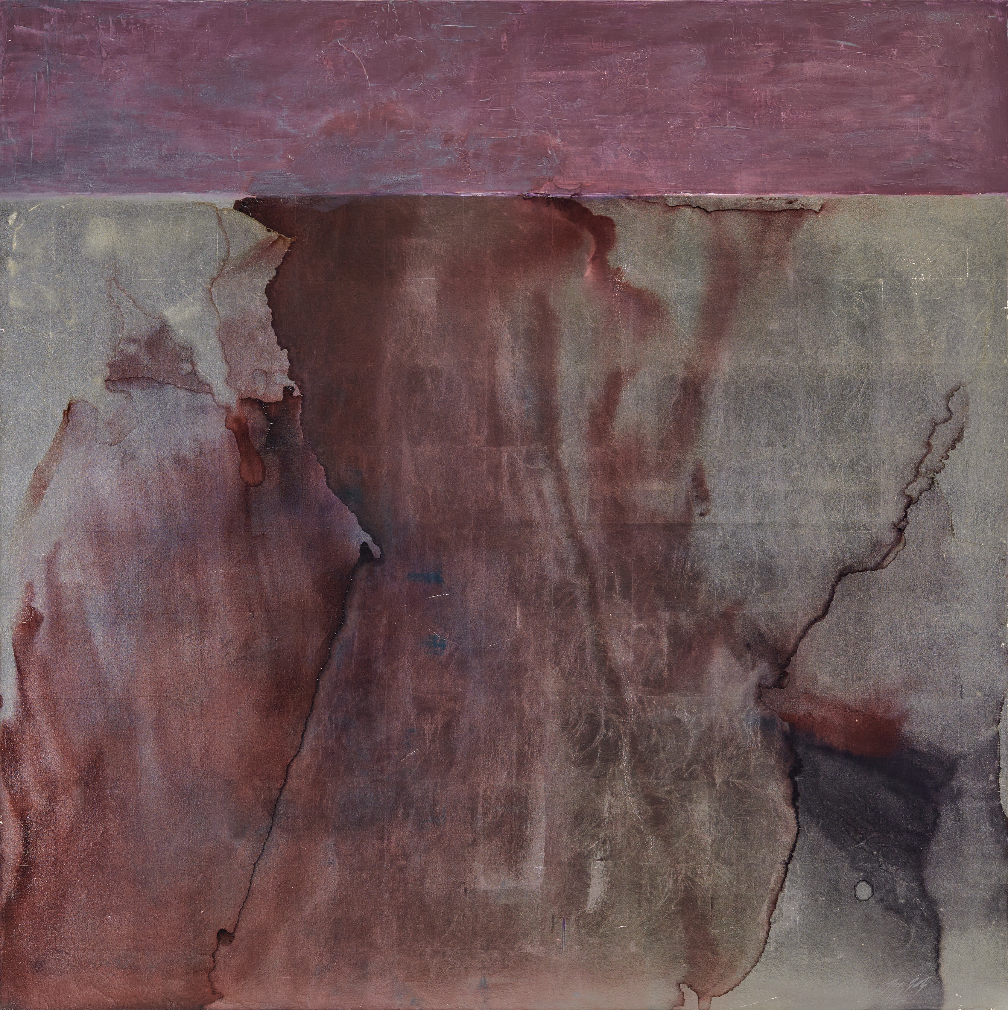 Artwork by Joy Godley, Untitled, Made of pigment on canvas