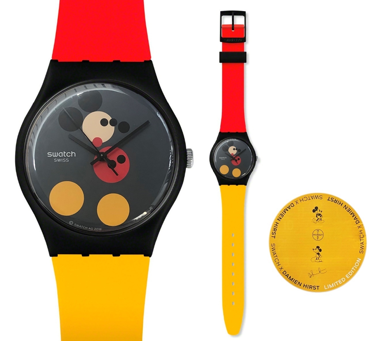 Damien Hirst Swatch Damien Hirst X Swatch 90 Years Of Disney 