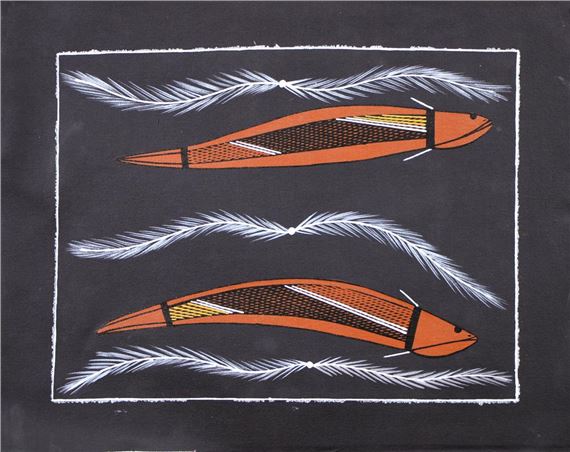Eels by Craig Nayinggul, Painted in 2019