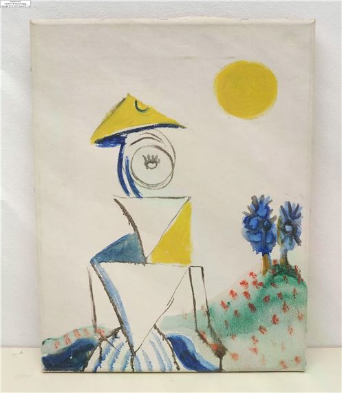 Ohne Titel by Friedrich Kuhn, circa 1960