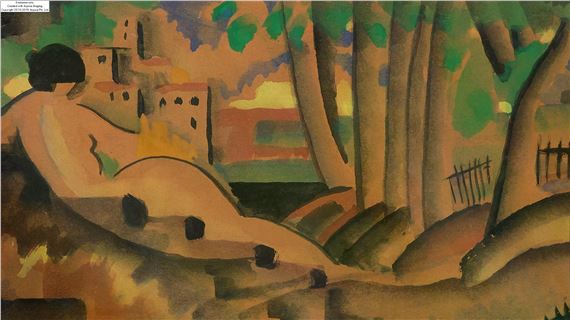 Landschaft by Gustave Buchet, 1888–1963