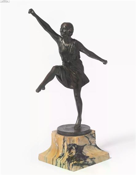 Bronze by Charles Arthur Muller, 1868