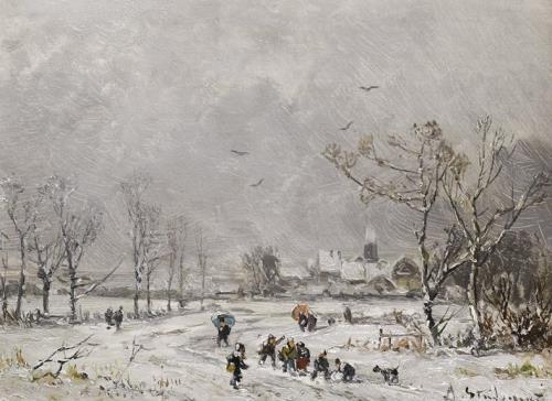 Adolf Stademann | Winterlandschaft | MutualArt
