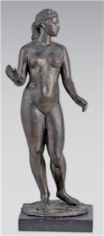 Álló női akt - István Máté