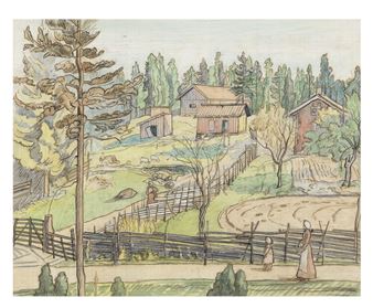 Swedish farm - William Ratcliffe