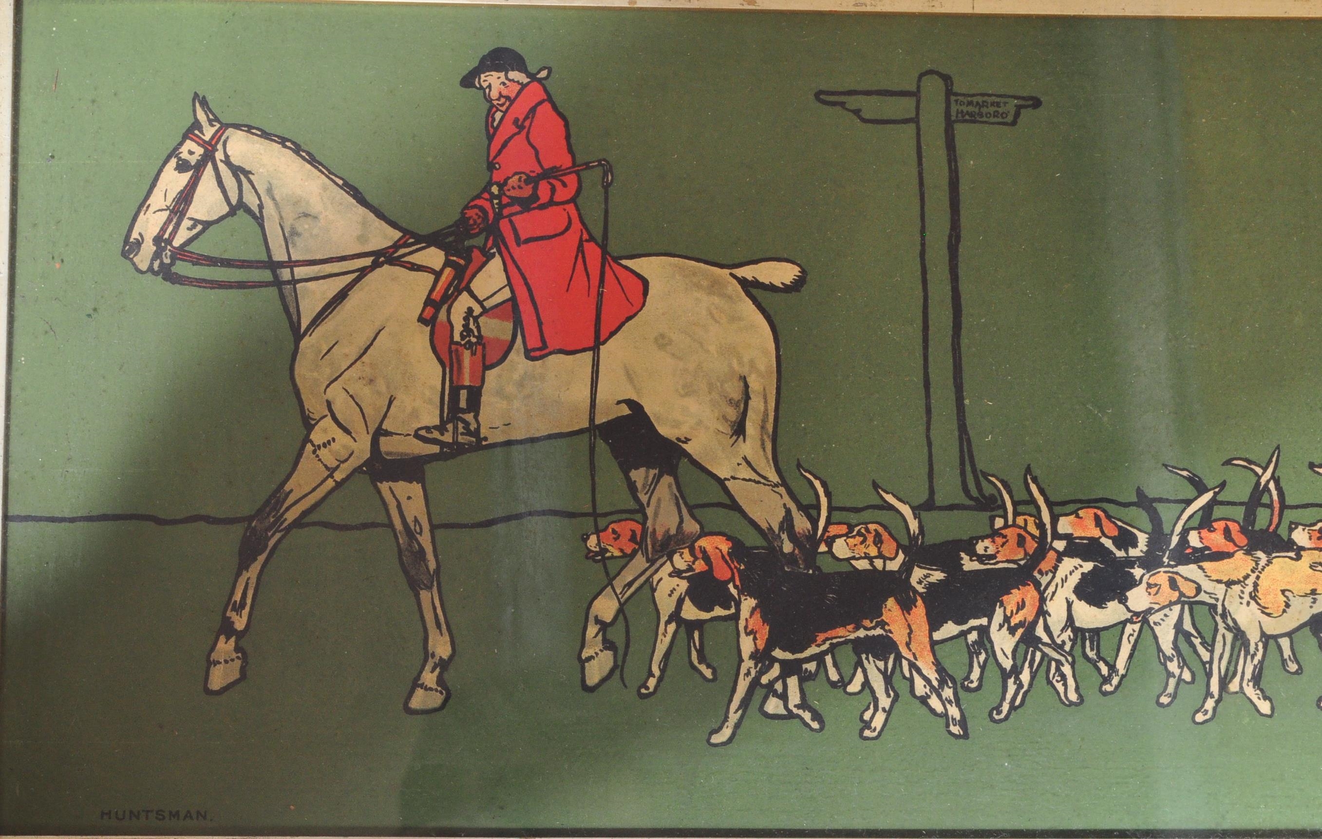 Cecil Aldin | SIGNED PRINT OF A HUNTING SCENE | MutualArt