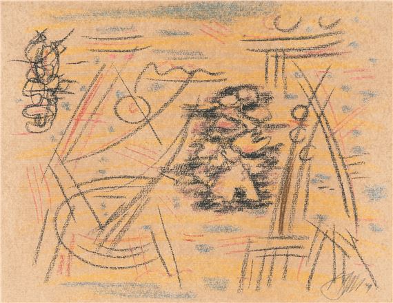 Figures in Dialogue by Willi Baumeister, 1949