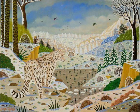 The Snow Panther by Alain Thomas, 1942