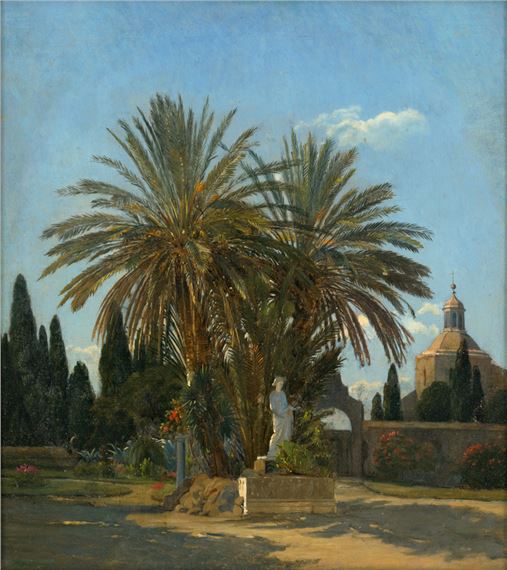 Thorald Laessøe | Im Park der Villa Spithöver in Rom | MutualArt