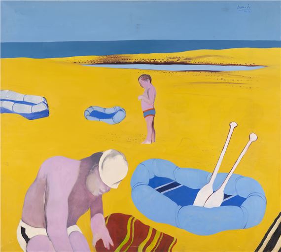 Badefreuden by Dietmar Lemcke, 1970/71.