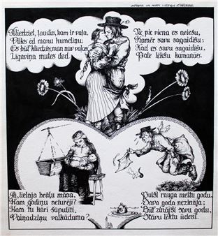 Paper, ink - Inara Liepini