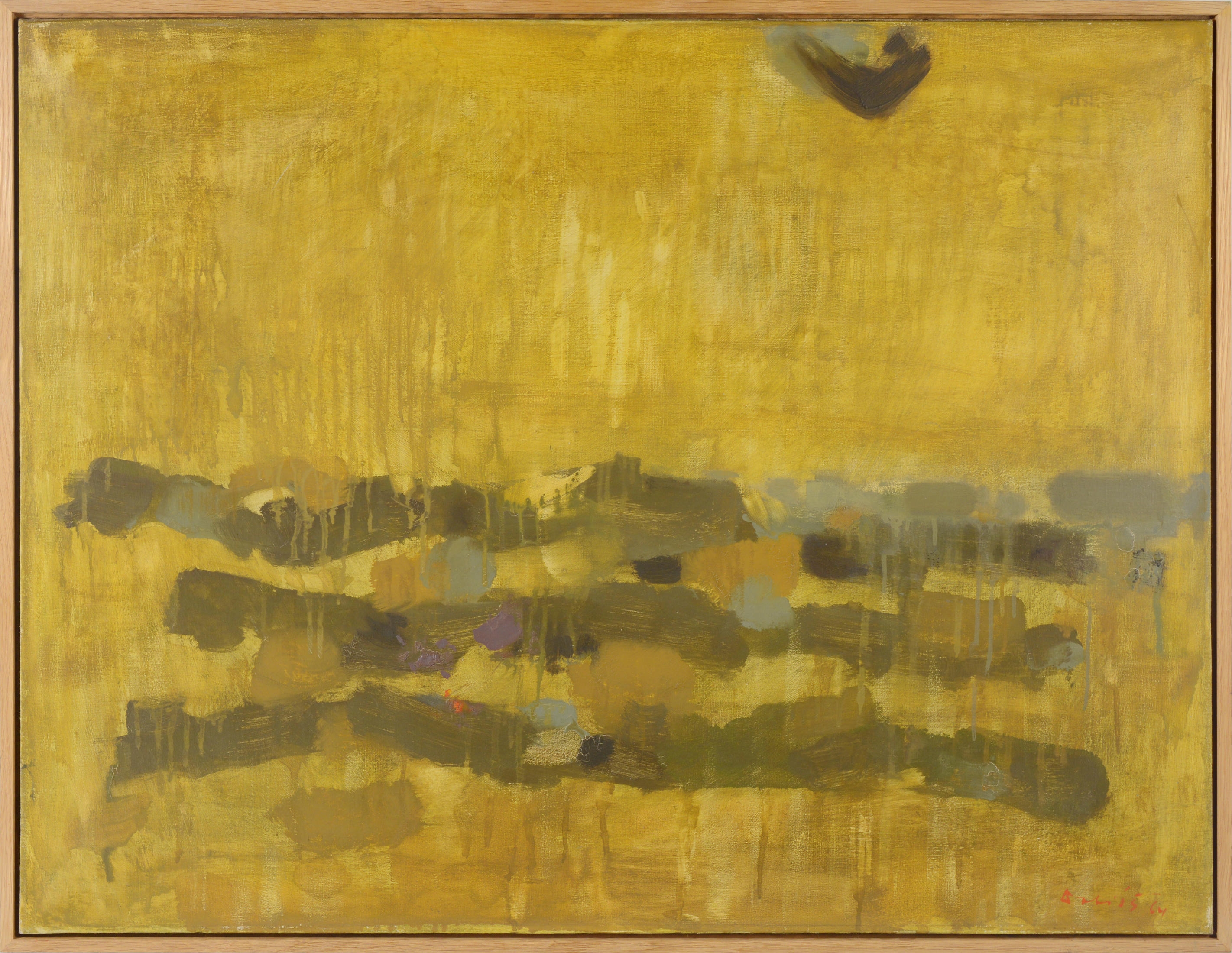 Artwork by Čeněk Dobiáš, FIELD, Made of Oil on canvas