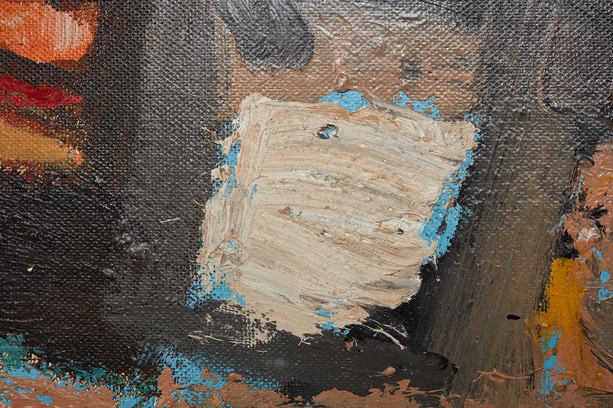 Ralph Johnson | Untitled abstract painting, 1950s (1950s) | MutualArt