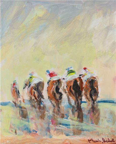 Marie Devlin | EARLY MORNING GALLOP | MutualArt