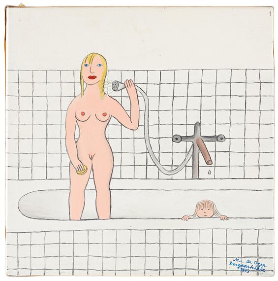 Marie-Louise Ekman by Marie-Louise Ekman, dated 1973