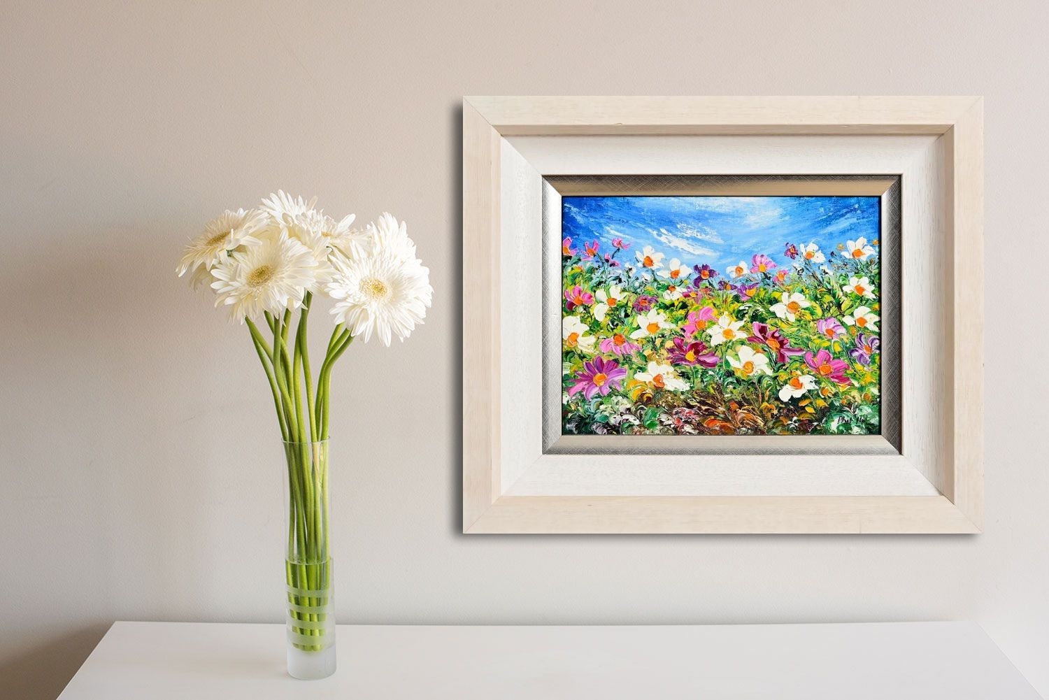 Artwork by Phyllis O'Grady, Wild Flowers (2014), Made of acrylic on canvas