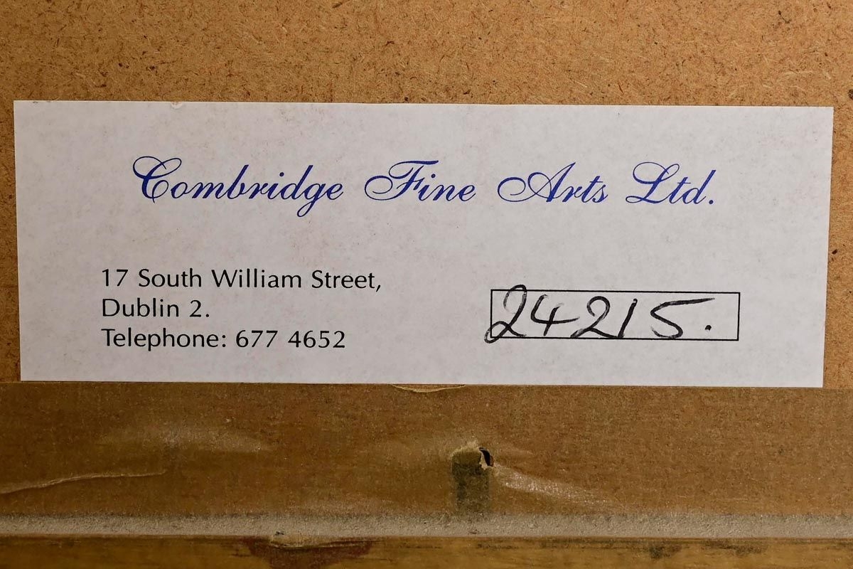 Artwork by Cyril Mulkernes, Ducks in Flight, Made of watercolour on paper