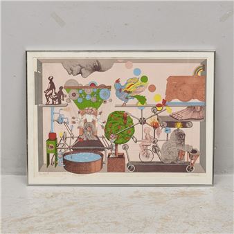 bildmått: 50x73cm - Lars  Melander