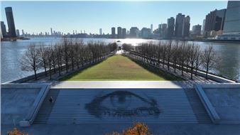 ‘Eyes on Iran’ Art Activation in New York Directs Urgent Attention to the United Nations