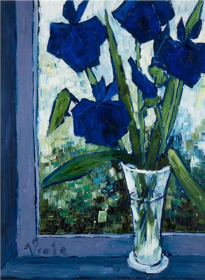 BLUE IRISES by Patrick Viale