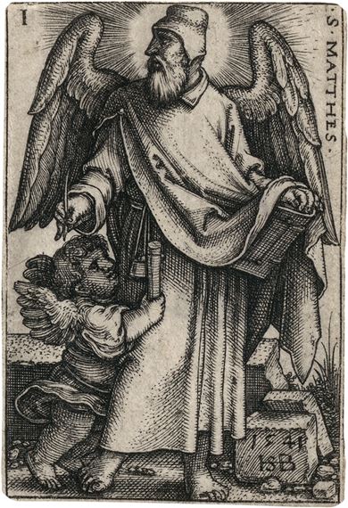 Die vier Evangelisten by Hans Sebald Beham, 1541