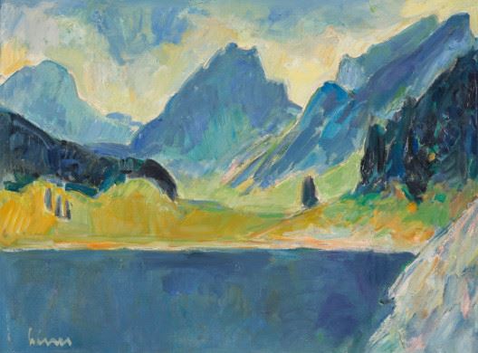 Sämtisersee by Carl Walter Liner