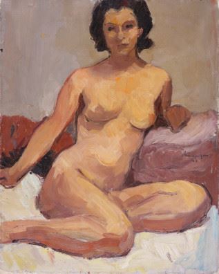 Weiblicher Akt by Carl Walter Liner, 1941