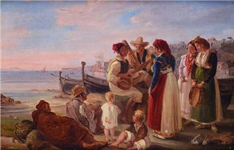 Fishermen - Raffaele Carelli