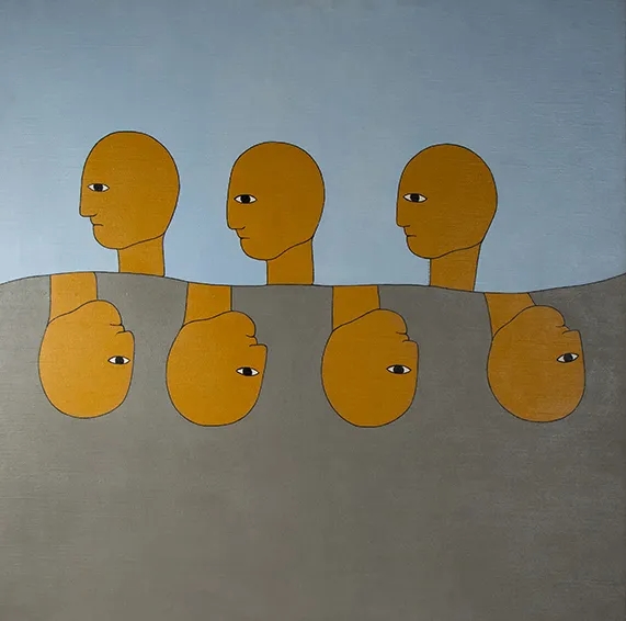 Artwork by Antonio Maia, Caminhada, Made of Acrylic on canvas