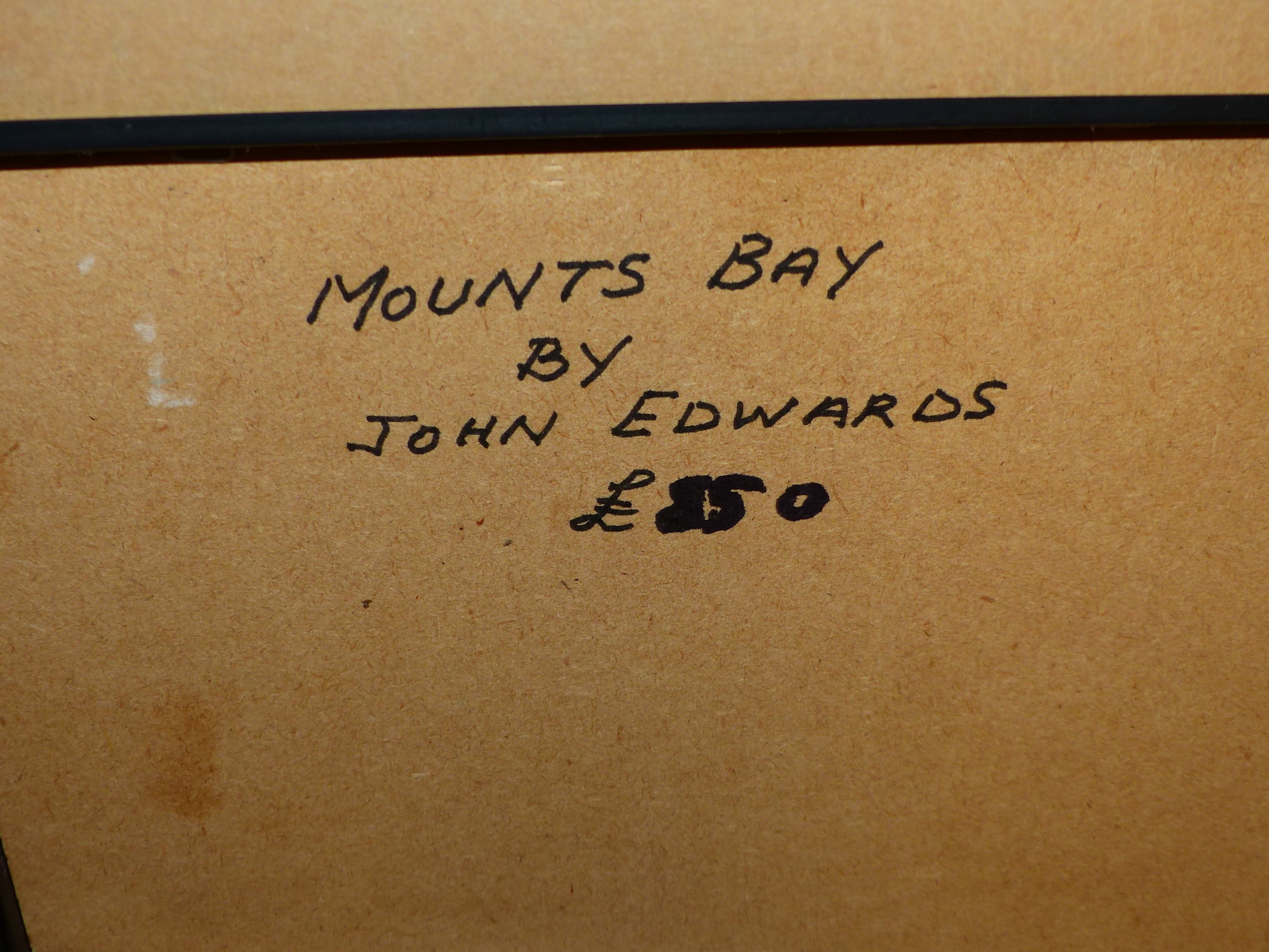 Artwork by J. Edwards, J. EDWARDS (ARR) 20/21st.C. CROWAN 41 x 51cms, Made of OIL ON PREPARED BOARD