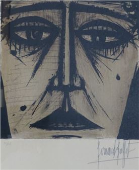 Bernard Buffet | VISAGE (1958) | MutualArt