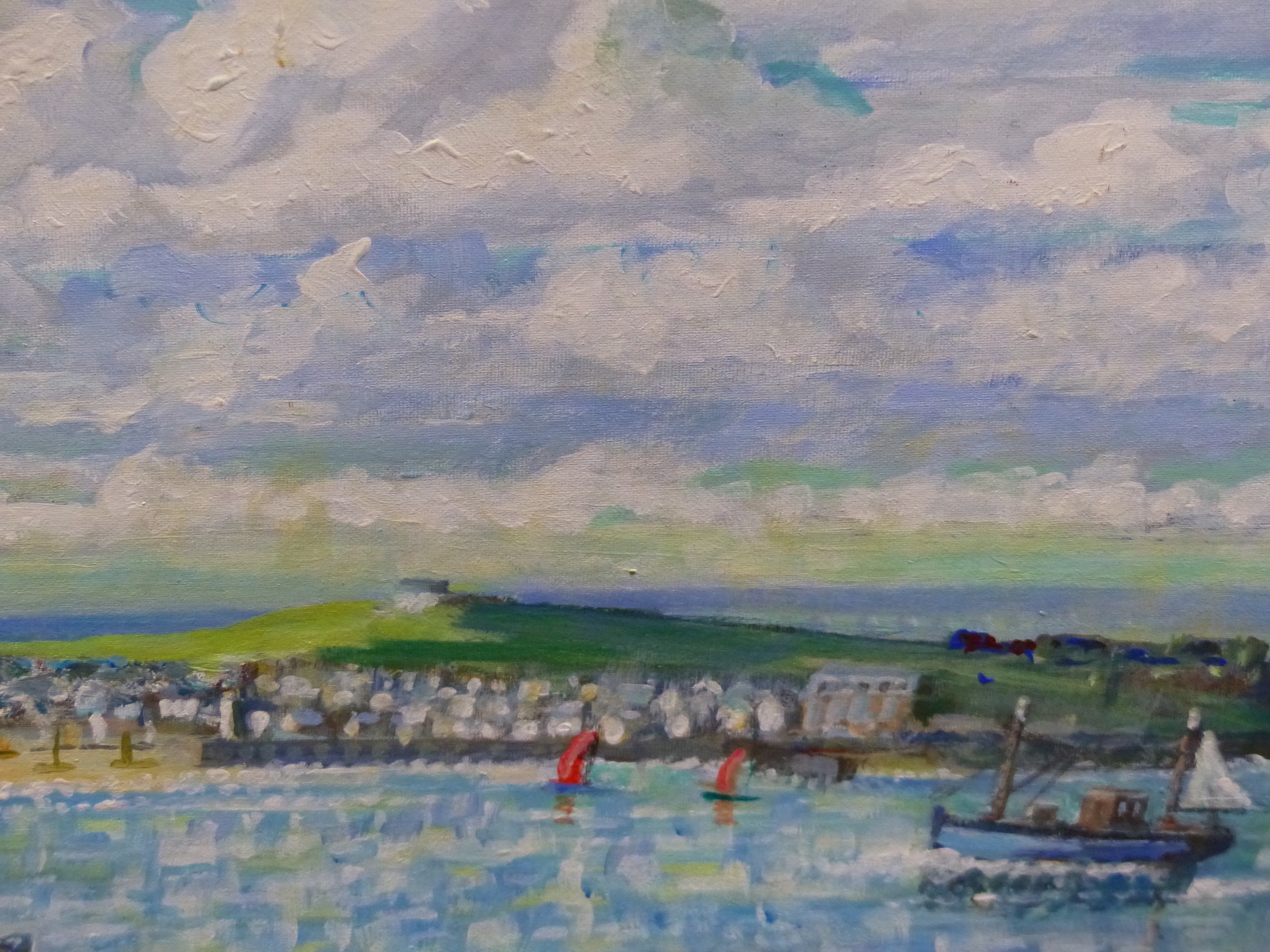 Artwork by J. Edwards, J. EDWARDS (ARR) 20/21st.C. CROWAN 41 x 51cms, Made of OIL ON PREPARED BOARD