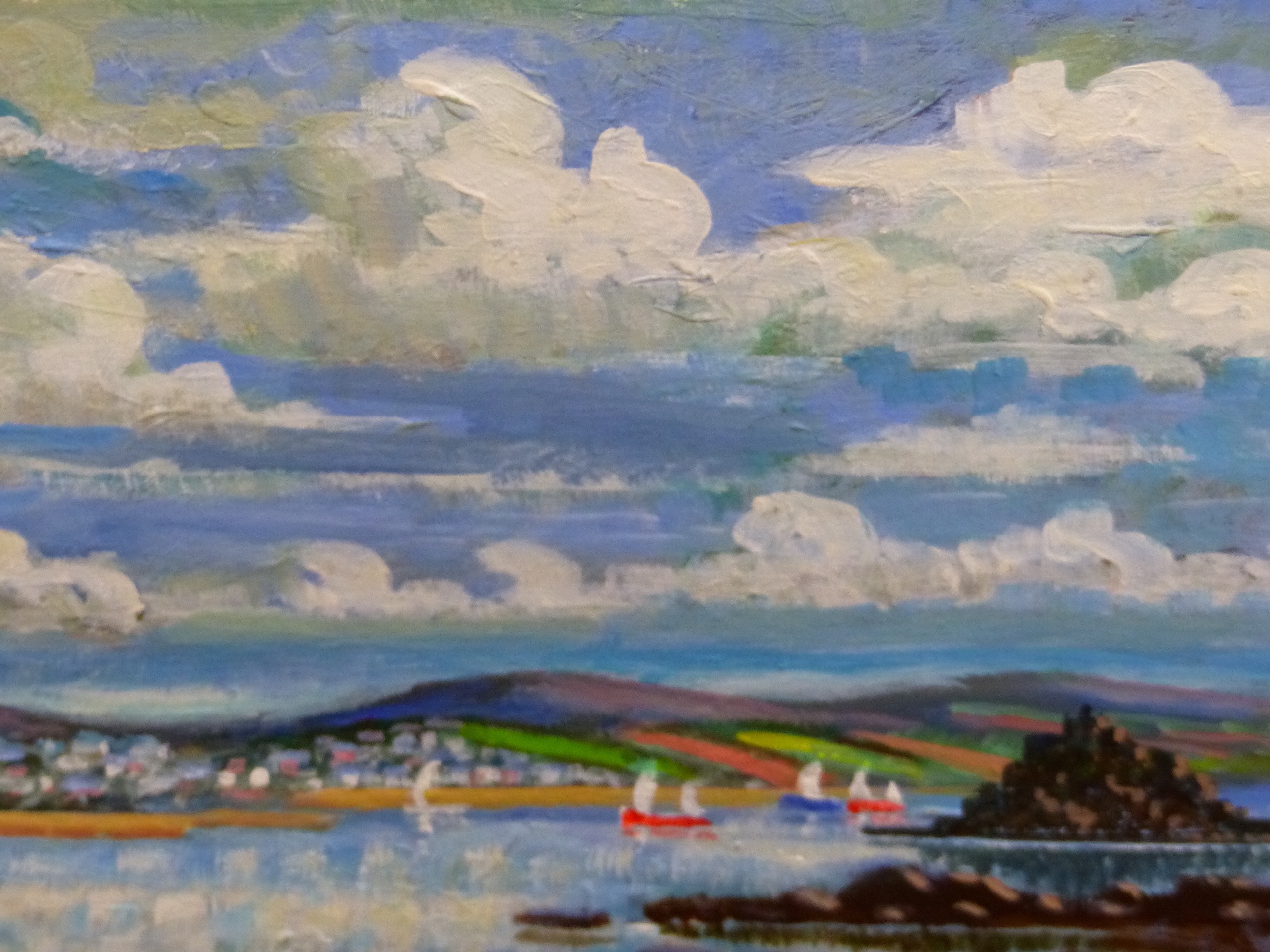 Artwork by J. Edwards, J. EDWARDS (ARR) 20/21st.C. CROWAN 41 x 51cms, Made of OIL ON PREPARED BOARD