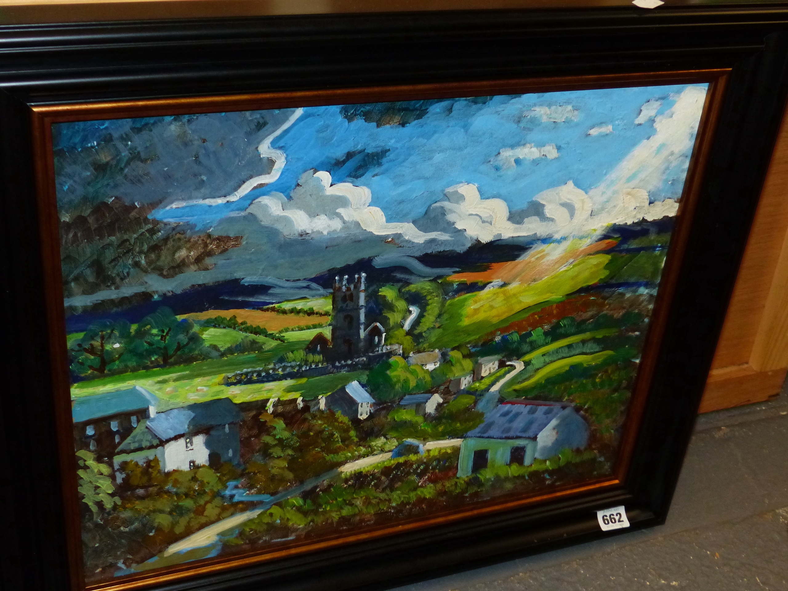 Artwork by J. Edwards, J. EDWARDS (ARR) 20/21st.C. CROWAN 41 x 51cms, Made of OIL ON PREPARED BOARD