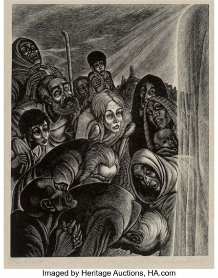 Fritz Eichenberg | In Praise Of Folly complete suite | MutualArt