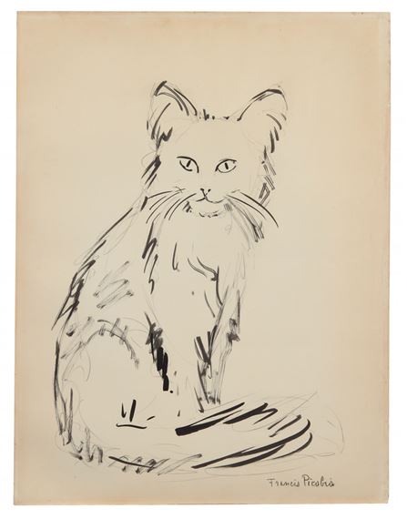 Sans titre (Chat) by Francis Picabia, circa 1928-1942