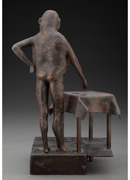 Artwork by Juan Nickford, Untitled, Made of Bronze with brown patina