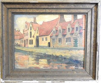 Houses by the Water - Cécile Couroux