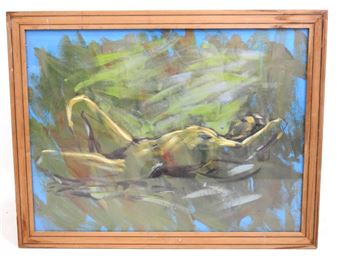 Reclining Nude - Christophe Duflot