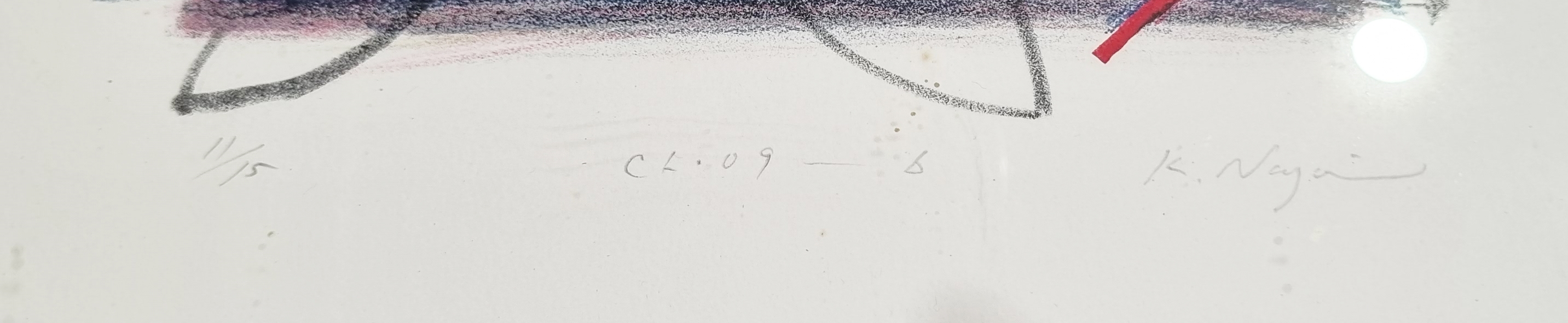Artwork by Kenji Nagai, 'CL. 09.b', Made of lithograph